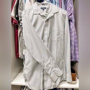 JCrew Factory Wrinkle Free long sleeve button down
